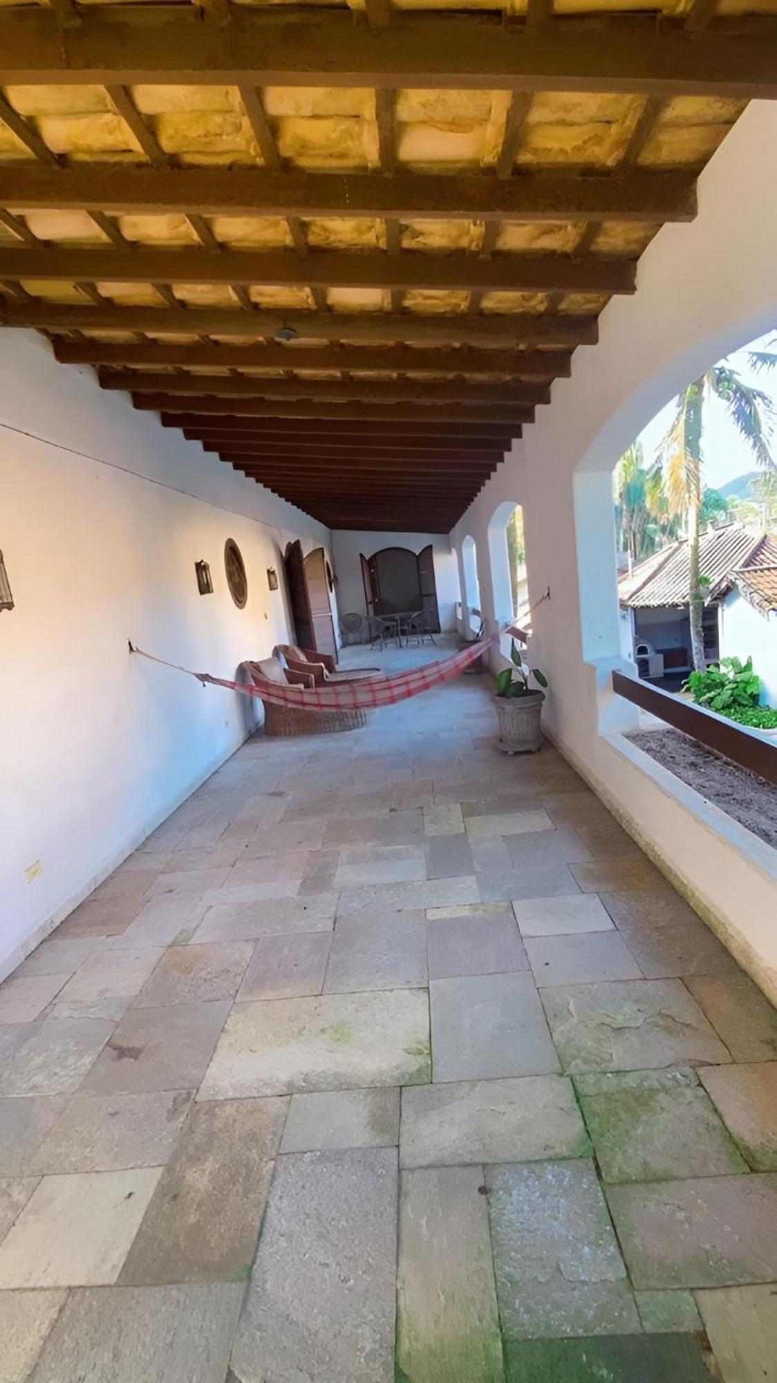 Villa Casarao No Guaruja Com Piscina Extérieur photo