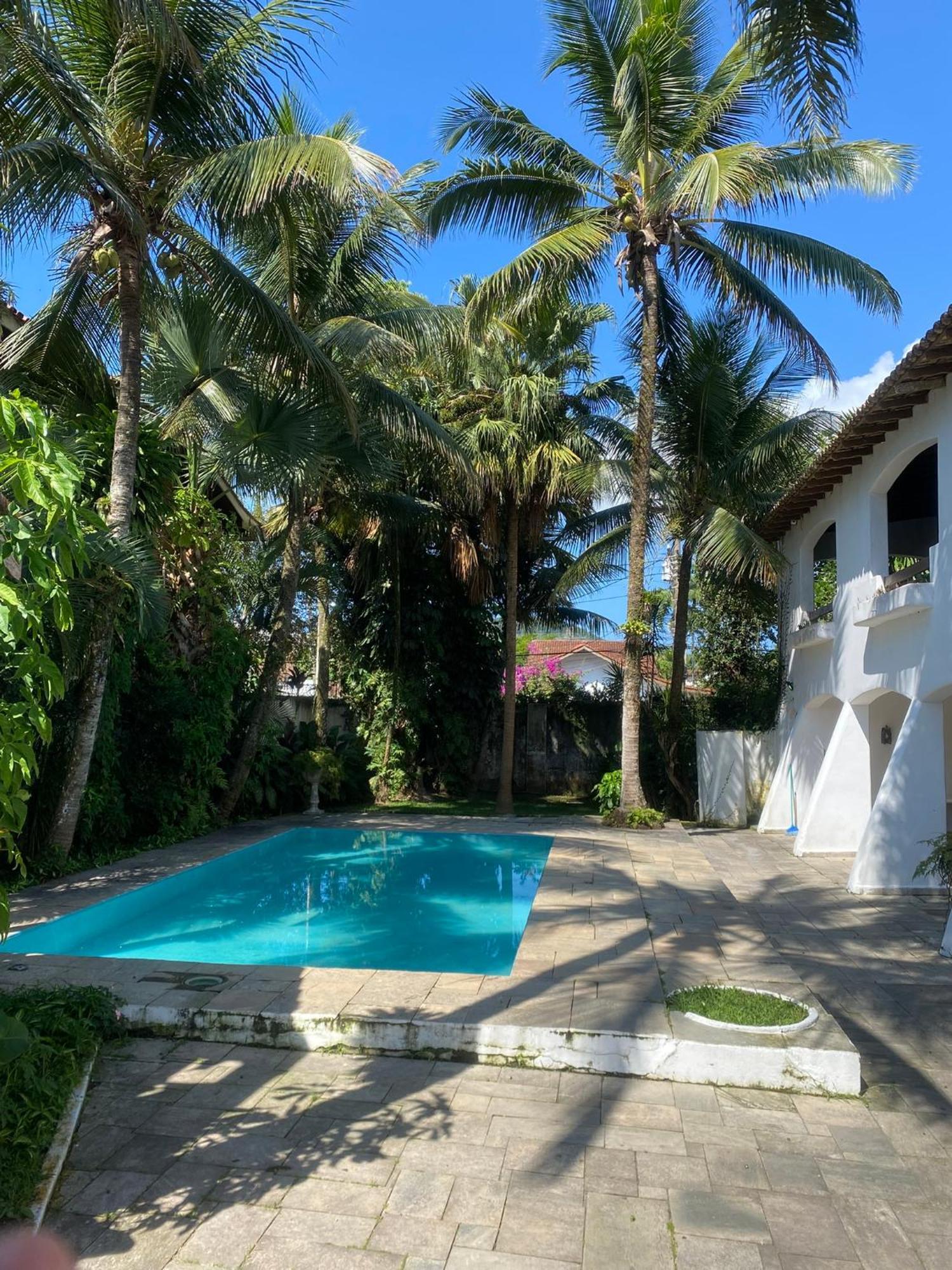 Villa Casarao No Guaruja Com Piscina Extérieur photo