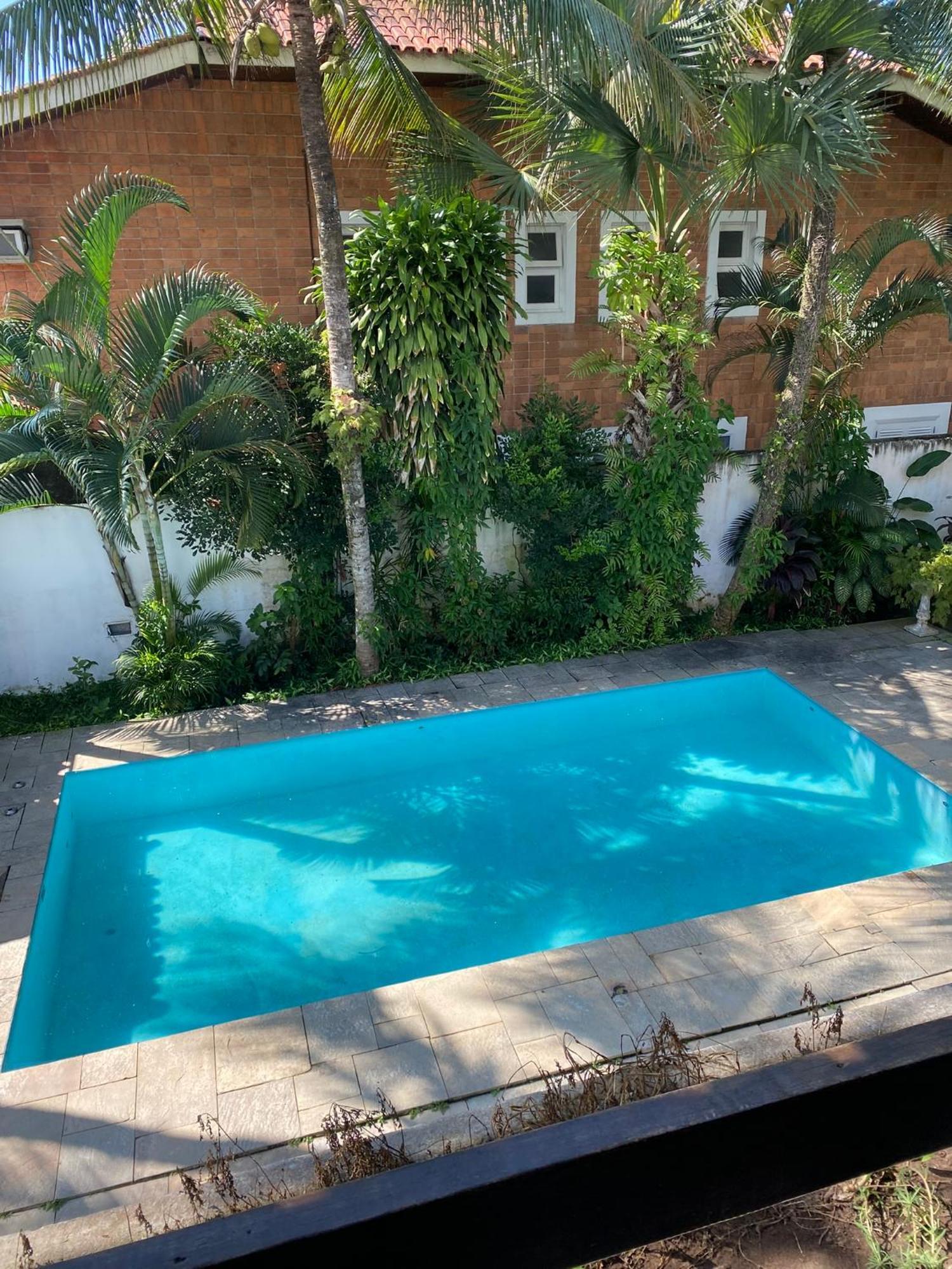 Villa Casarao No Guaruja Com Piscina Extérieur photo