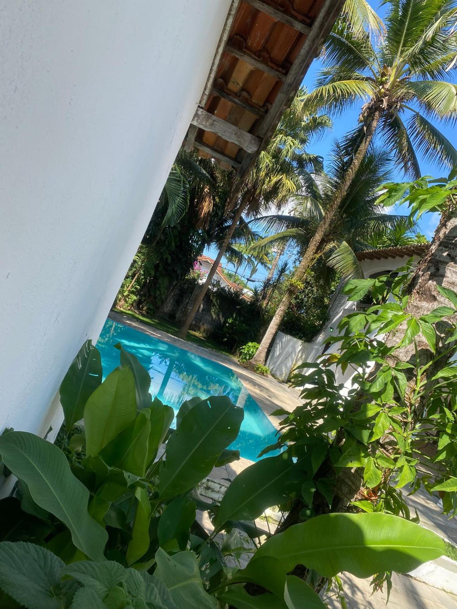 Villa Casarao No Guaruja Com Piscina Extérieur photo